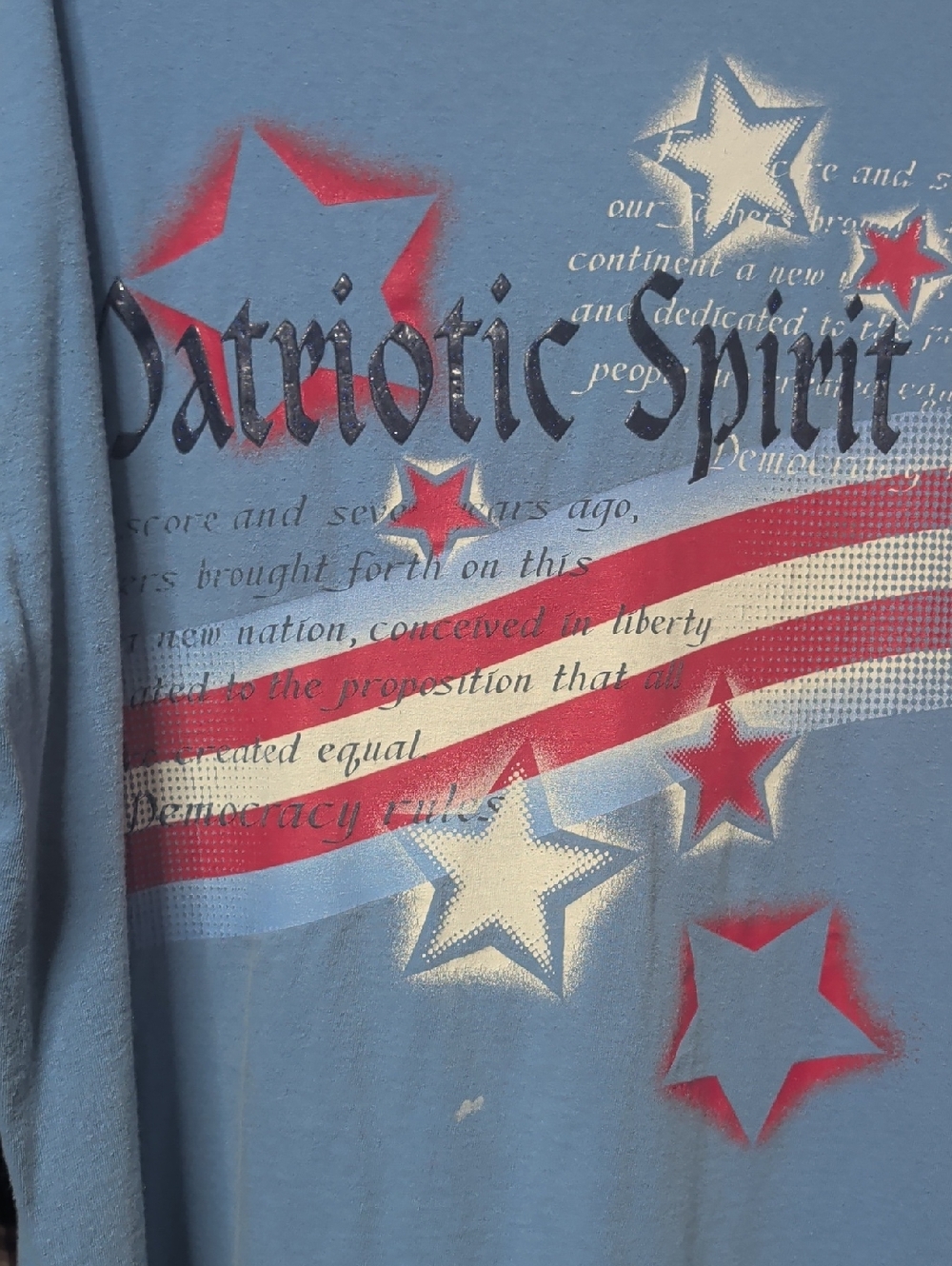 Patriotic Spirit - blue